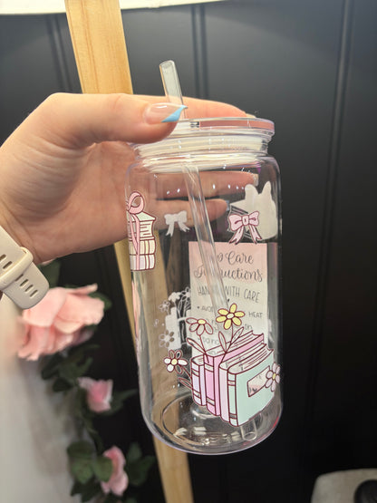 Plastic Bookish Cups