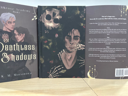 Of Deathless Shadows / Secrets of Alkrose by K.M. Moronova HARDCOVER