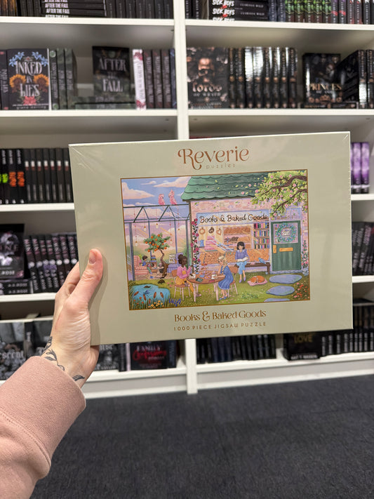 Books & Baked Goods puzzle 100 pieces REVERIE PUZZLES