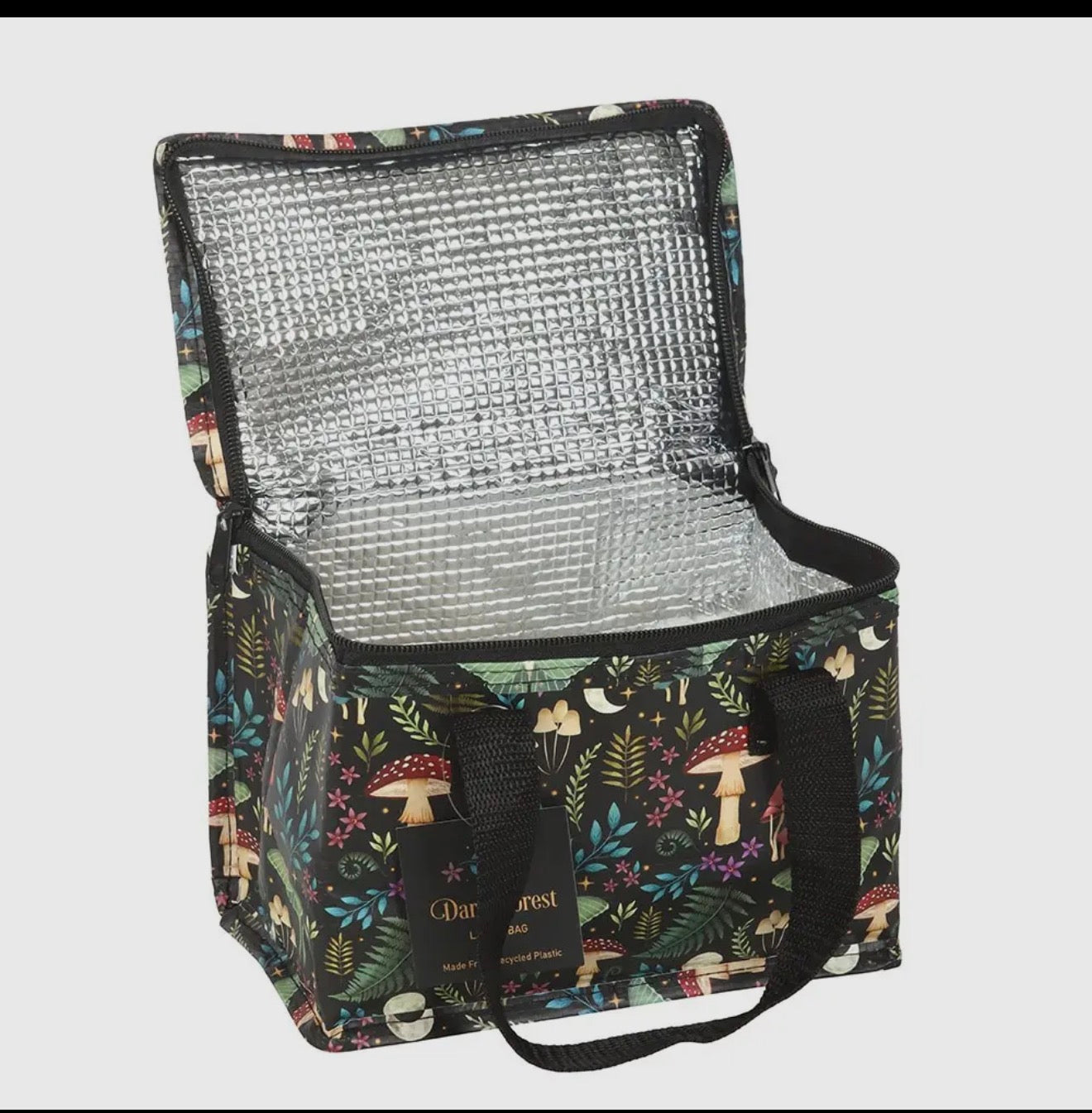 Dark Forest Recycled lunch bag
