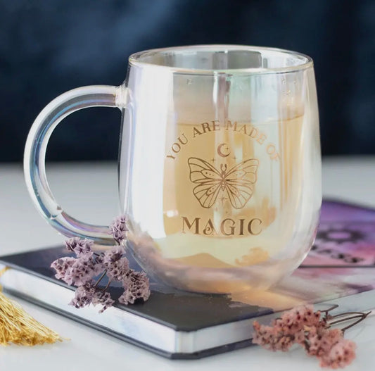 Glass magic mug