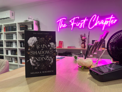 Rain of Shadows and Endings by Melissa K Roehrich