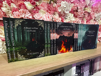 Fire and Flame Series by K.J. Johnson