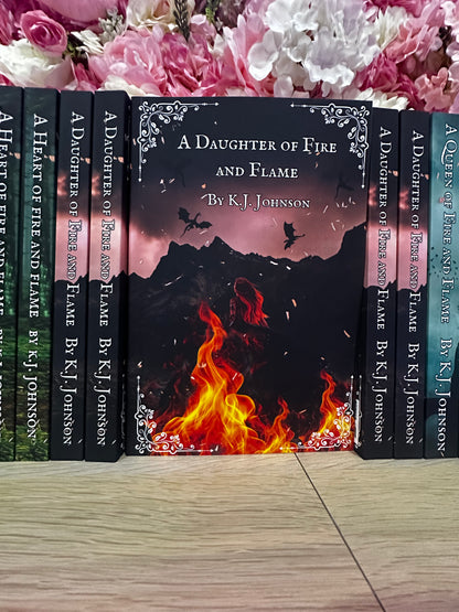 Fire and Flame Series by K.J. Johnson