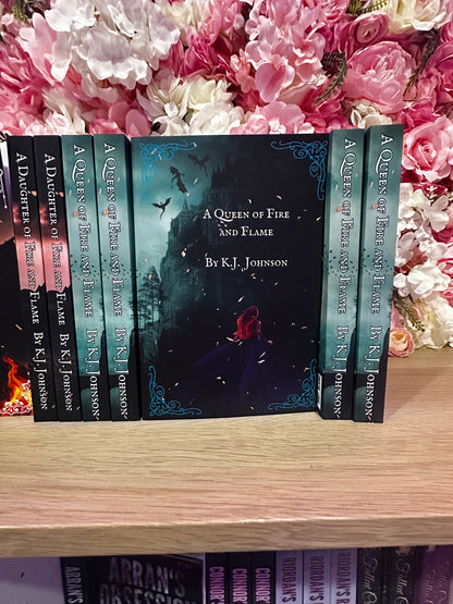 Fire and Flame Series by K.J. Johnson
