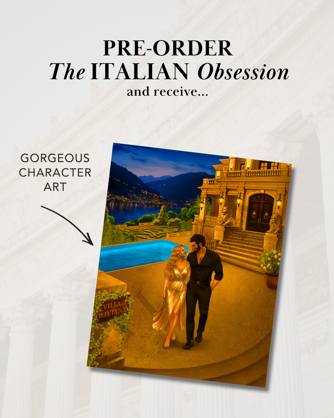 PRE ORDER - THE ITALIAN OBSESSION BY TL SWAN