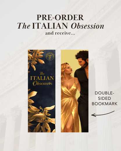 PRE ORDER - THE ITALIAN OBSESSION BY TL SWAN