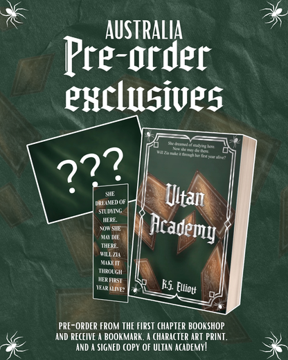 Ultan Academy by K.S. ELLIOT pre order!