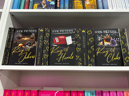 King series by Vyk Peters - Sprayed Edges paperback