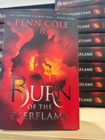Burn of the Everflame by Penn Cole LARGE PAPERBACKS