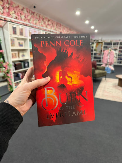 Burn of the Everflame by Penn Cole LARGE PAPERBACKS