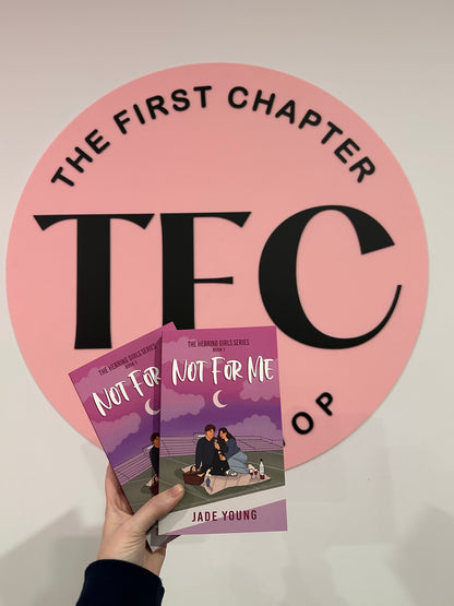 Not For Me / Second to me by Jade Young - hand signed by author