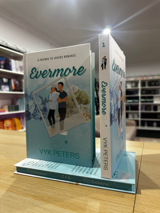 Evermore by Vyk Peters foiled & spray edges  - HARDCOVER