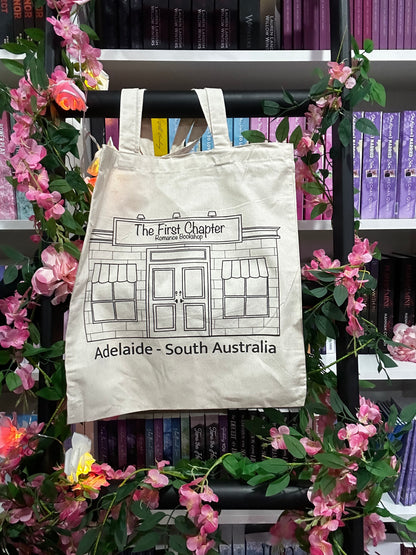 The First Chapter tote bag