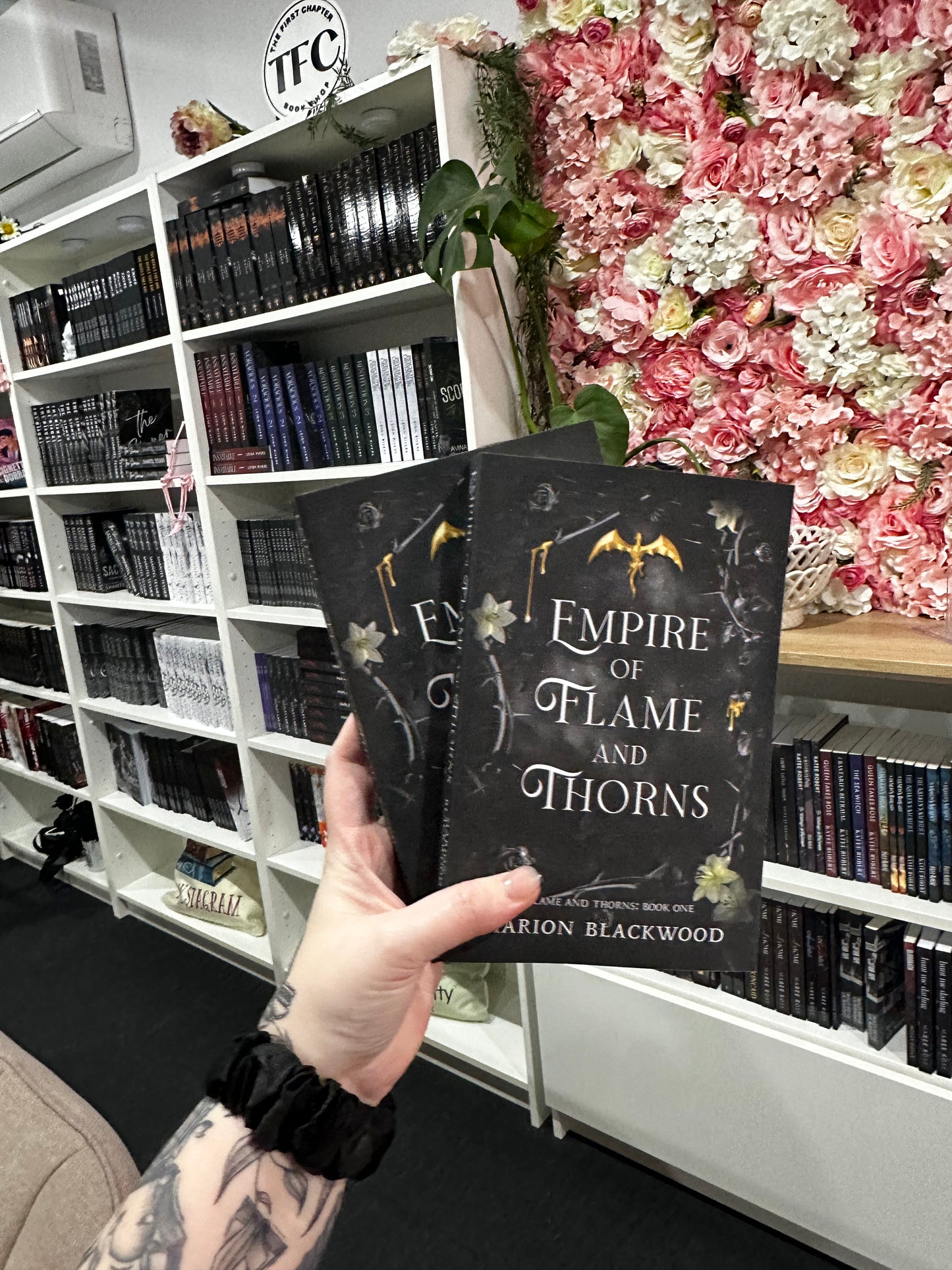 Flame and Thorns series by Marion Blackwood PAPERBACK