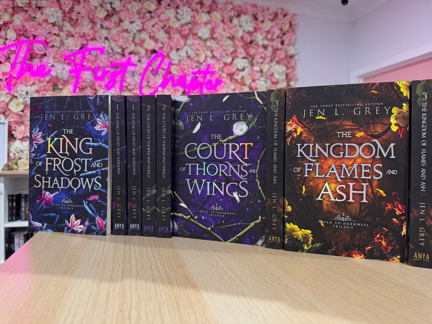 Fated To Darkness series by Jen l. Grey