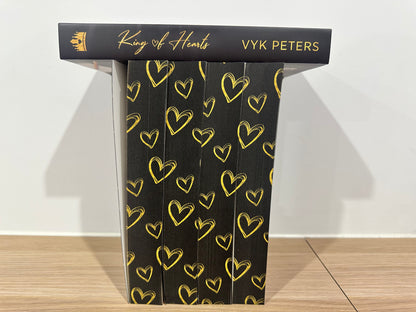 King series by Vyk Peters - Sprayed Edges paperback