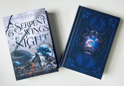 Crowns of Nyaxia series HARDCOVER by Carissa Broadbent