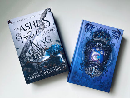 Crowns of Nyaxia series HARDCOVER by Carissa Broadbent