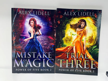 SALE BOOK Alex Lidell Power of 5 series