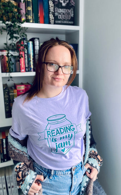 Reading Is My Jam T-Shirt - SIZE 2XL