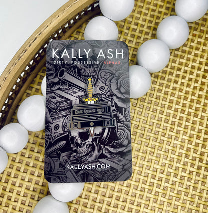 Kally Ash Books (Signed by author) & Bookish Pins