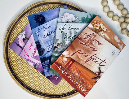 If Love book series 1-4 by Ana Huang