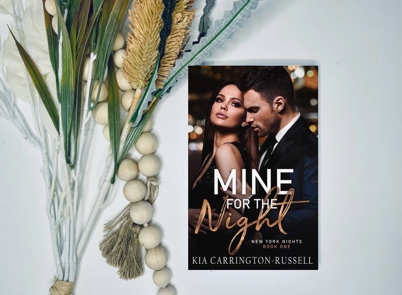 PRE ORDER - Mine for the night by Kia Carrington-Russell (Australian Author of the month: January)