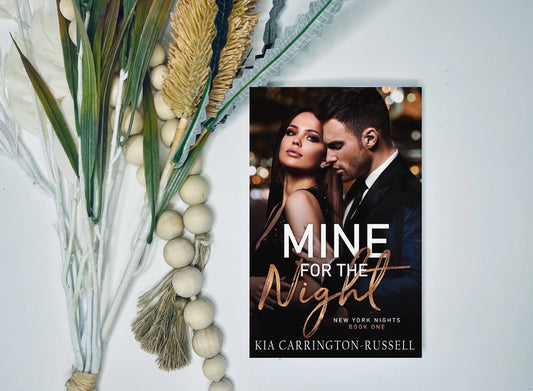 PRE ORDER - Mine for the night by Kia Carrington-Russell (Australian Author of the month: January)