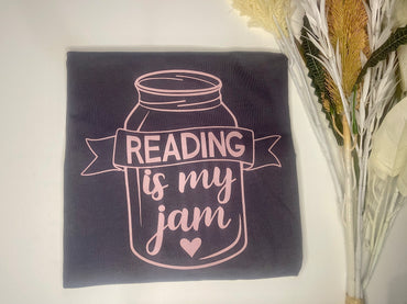 Reading Is My Jam T-Shirt - SIZE XL